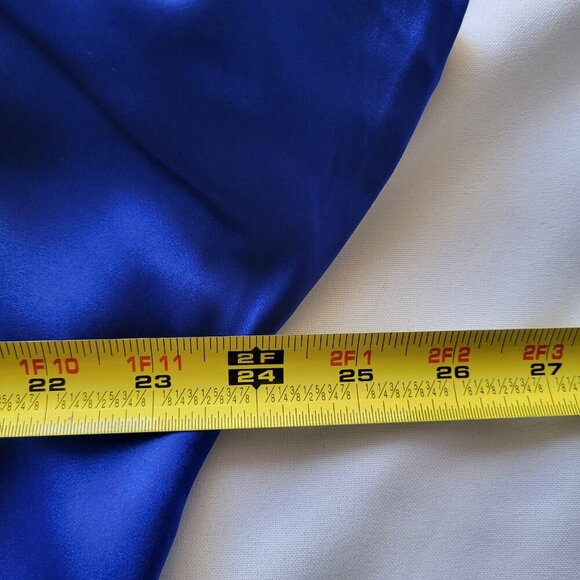 Taiquan/Tai chi Chinese Sapphire Blue Embroidered Dragon Taifu Kimono (Size: XL) - Picture 14 of 16